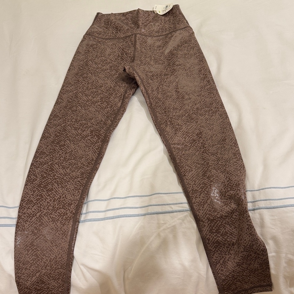 Elegant Brown Women's Leggings
